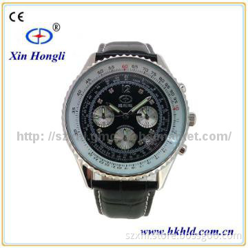 Japan movt quartz watch stainless steel back mens watches 2014
